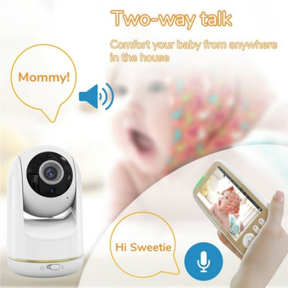 VB803 Built-in Lullabies PTZ Rotation HD Baby Security Camera 5-inch Baby Monitor(US Plug) - Baby Monitor by buy2fix | Online Shopping UK | buy2fix