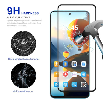 For OPPO Reno11 F ENKAY Full Glue High Aluminum-silicon Tempered Glass Film - Reno11 F Tempered Glass by ENKAY | Online Shopping UK | buy2fix