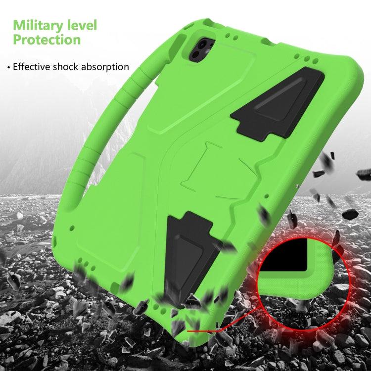 For iPad Pro 13 2024 EVA Shockproof Tablet Case with Holder(Green) - iPad Pro 13 2024 Cases by buy2fix | Online Shopping UK | buy2fix