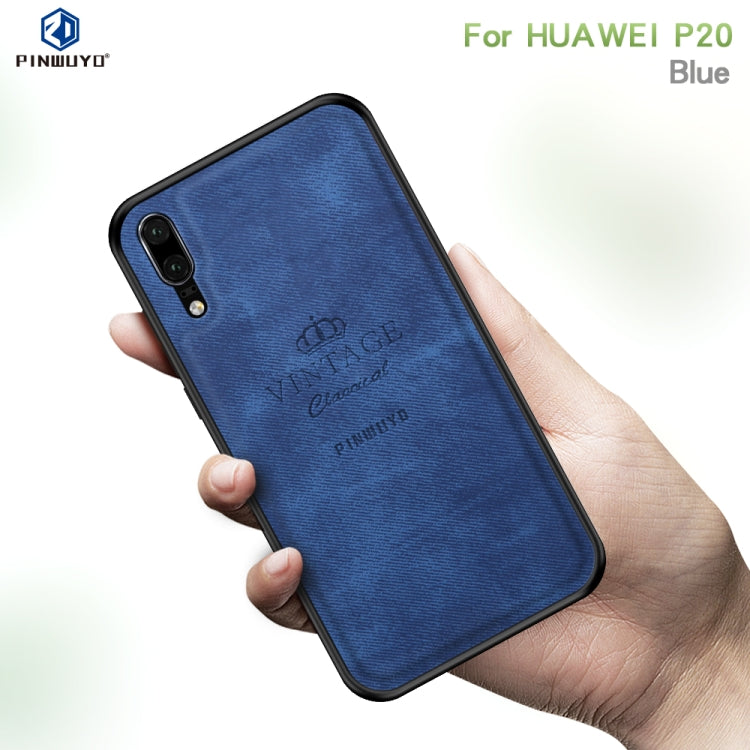 PINWUYO Shockproof Waterproof Full Coverage PC + TPU + Skin Protective Case for Huawei P20(Black) - ASUS Cases by PINWUYO | Online Shopping UK | buy2fix