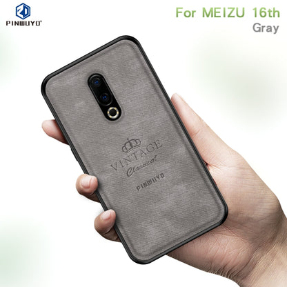 PINWUYO Shockproof Waterproof Full Coverage PC + TPU + Skin Protective Case for Meizu 16th(Red) - Meizu by PINWUYO | Online Shopping UK | buy2fix