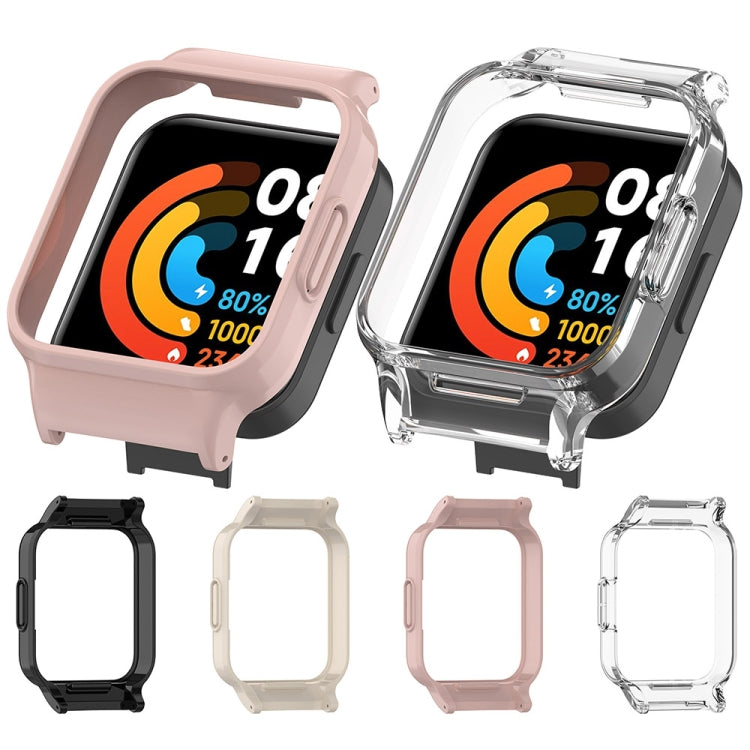 For Redmi Watch 4 Half Pack PC Watch Protective Case(Transparent) - Watch Cases by buy2fix | Online Shopping UK | buy2fix