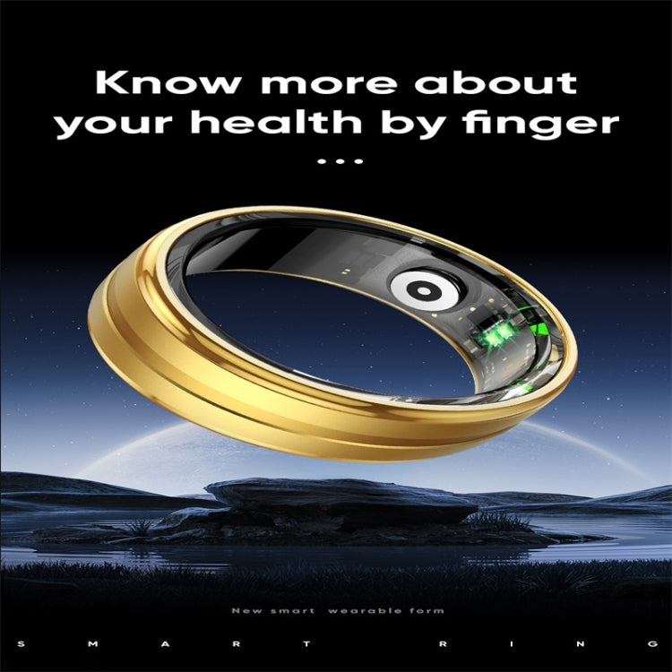 R06 SIZE 9 Smart Ring, Support Heart Rate / Blood Oxygen / Sleep Monitoring / Multiple Sports Modes(Black) - Smart Rings / Smart Telephones by buy2fix | Online Shopping UK | buy2fix