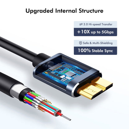 ENKAY USB 3.1 Type-C to USB 3.0 Micro B 10Gbps Data Camera Hard Drive Cable, Length:0.25m - Others by ENKAY | Online Shopping UK | buy2fix