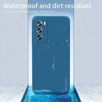 For OPPO Reno12 Pro Global PINWUYO Sense Series Liquid Silicone TPU Phone Case(Black) - Reno12 Pro Cases by PINWUYO | Online Shopping UK | buy2fix