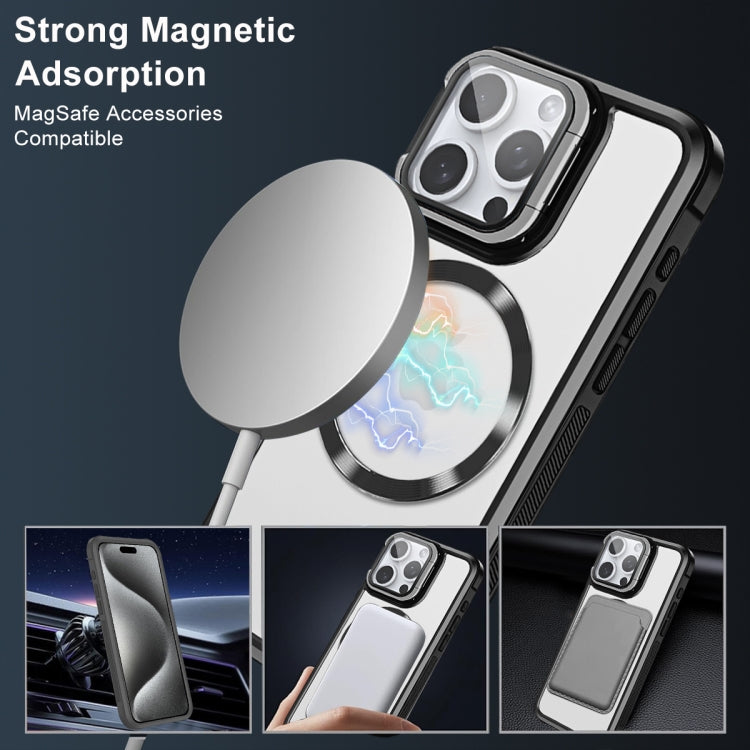 For iPhone 11 CD-grain Magsafe Acrylic Hybrid TPU Phone Case(White) - iPhone 11 Cases by buy2fix | Online Shopping UK | buy2fix