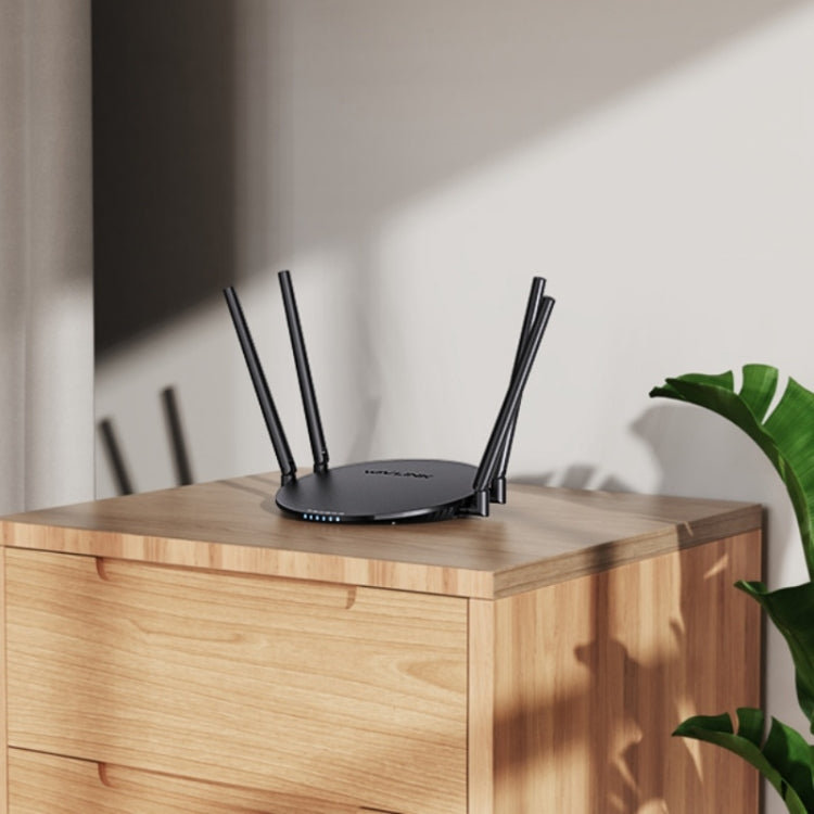 WAVLINK WN530G3 4x 5dBi Foldable Antenna AC1200 Dual Band Wireless Repeater Router, Plug:AU Plug - Wireless Routers by WAVLINK | Online Shopping UK | buy2fix