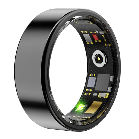 R11M SIZE 8 Smart Ring, Support Heart Rate / Blood Oxygen / Sleep / Multiple Sports Modes(Black) - Smart Rings / Smart Telephones by buy2fix | Online Shopping UK | buy2fix