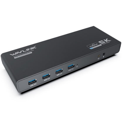 WAVLINK UG69PD6 Dual 4K Laptop Docking Station 5K HD Displaylink 65 / 100W PD Charging, Plug:AU Plug -  by WAVLINK | Online Shopping UK | buy2fix