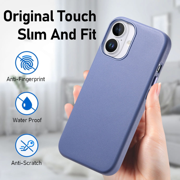 For iPhone 16 Pro Max Electroplated Metal Button Shockproof Phone Case(Blue) - iPhone 16 Pro Max Cases by buy2fix | Online Shopping UK | buy2fix