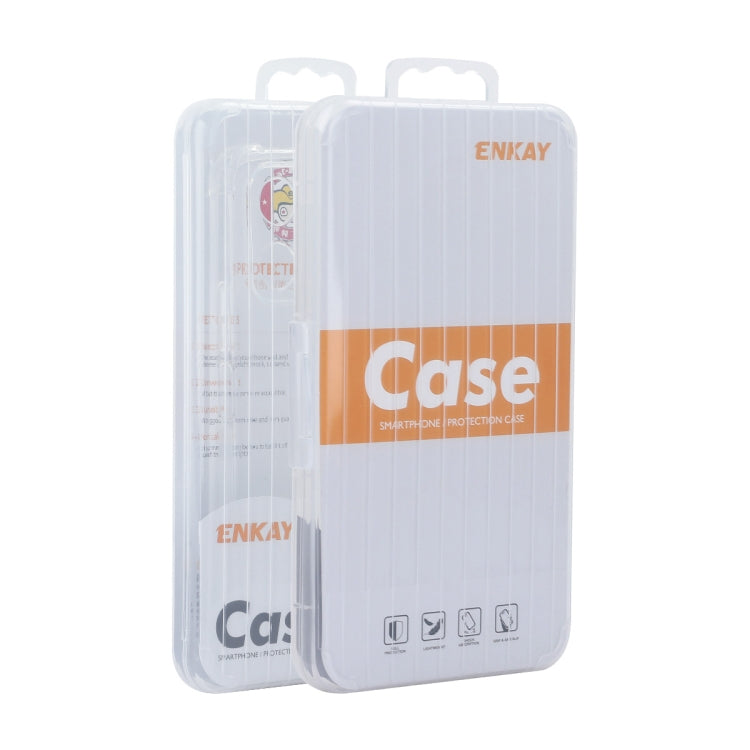 For Samsung Galaxy S23 5G ENKAY Hat-Prince Honeycomb MagSafe Shockproof Phone Case with 0.18mm Film(White) - Galaxy S23 5G Cases by ENKAY | Online Shopping UK | buy2fix