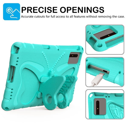 For Huawei MatePad SE 11 2024 Butterfly Bracket EVA Shockproof Tablet Case(Mint Green) - Huawei by buy2fix | Online Shopping UK | buy2fix