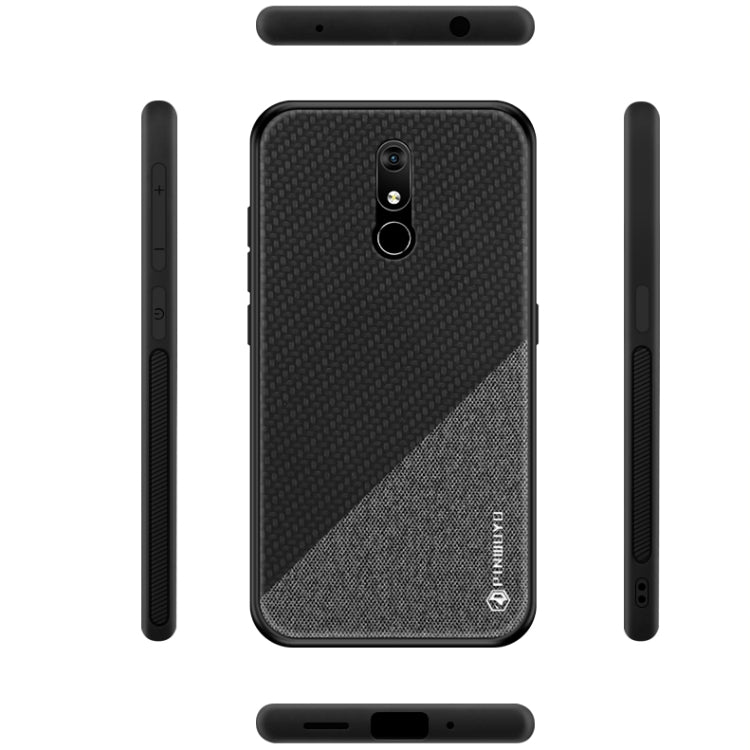 PINWUYO Honors Series Shockproof PC + TPU Protective Case for Nokia 3.2(Black) - Nokia Cases by PINWUYO | Online Shopping UK | buy2fix