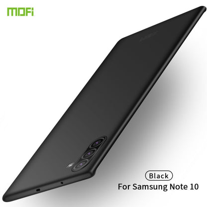 MOFI Frosted PC Ultra-thin Hard Case for Galaxy Note10(Black) - Galaxy Phone Cases by MOFI | Online Shopping UK | buy2fix