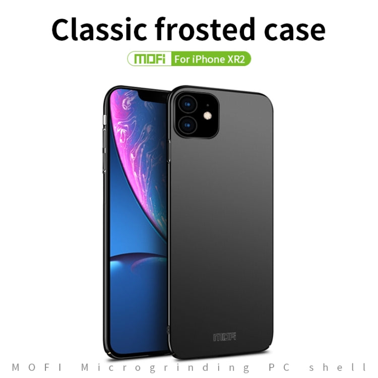 For iPhone 11 MOFI Frosted PC Ultra-thin Hard Case (Gold) - iPhone 11 Cases by MOFI | Online Shopping UK | buy2fix