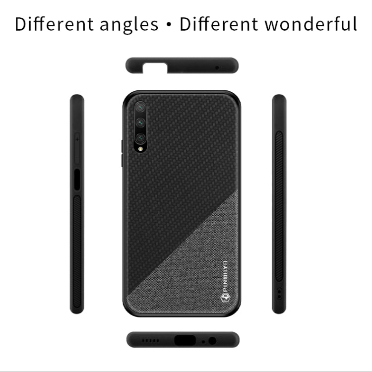 PINWUYO Honors Series Shockproof PC + TPU Protective Case for Huawei Honor 9X / Honor 9X Pro(Black) - Honor Cases by PINWUYO | Online Shopping UK | buy2fix