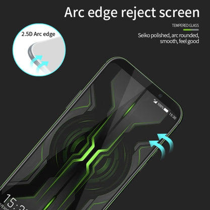 PINWUYO 9H 2.5D Full Screen Tempered Glass Film for  Xiaomi Black shark2 Pro（Black） -  by PINWUYO | Online Shopping UK | buy2fix