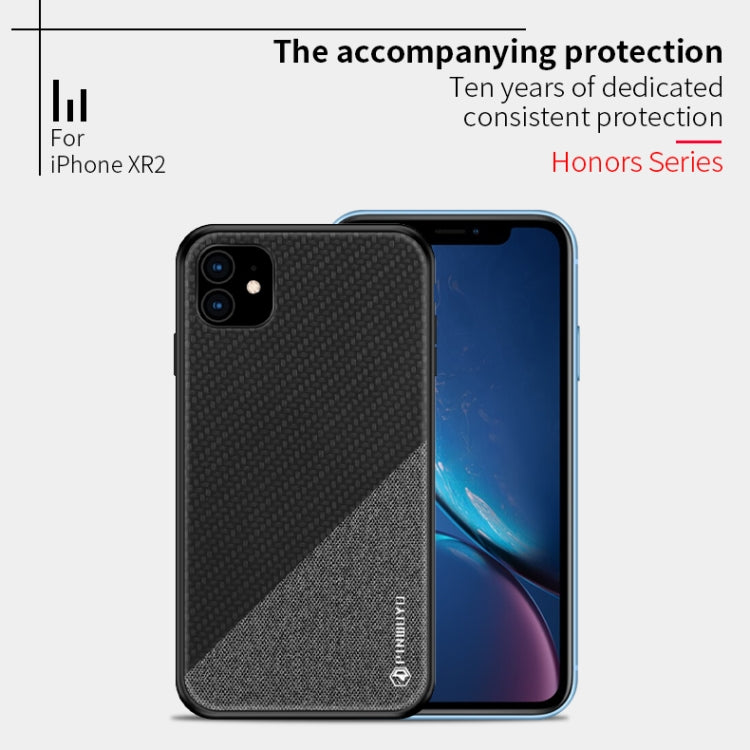 For iPhone 11 PINWUYO Honors Series Shockproof PC + TPU Protective Case (Blue) - iPhone 11 Cases by PINWUYO | Online Shopping UK | buy2fix