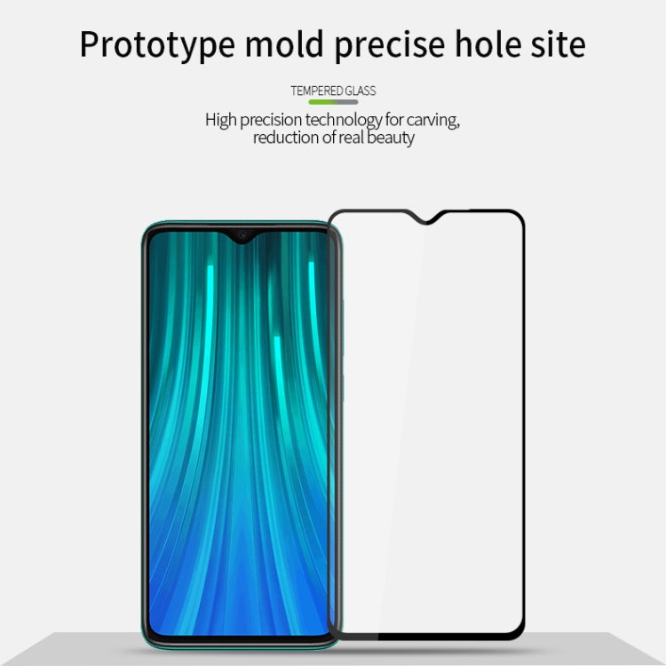 PINWUYO 9H 2.5D Full Screen Tempered Glass Film for Xiaomi RedMi Note8 Pro(Black) -  by PINWUYO | Online Shopping UK | buy2fix