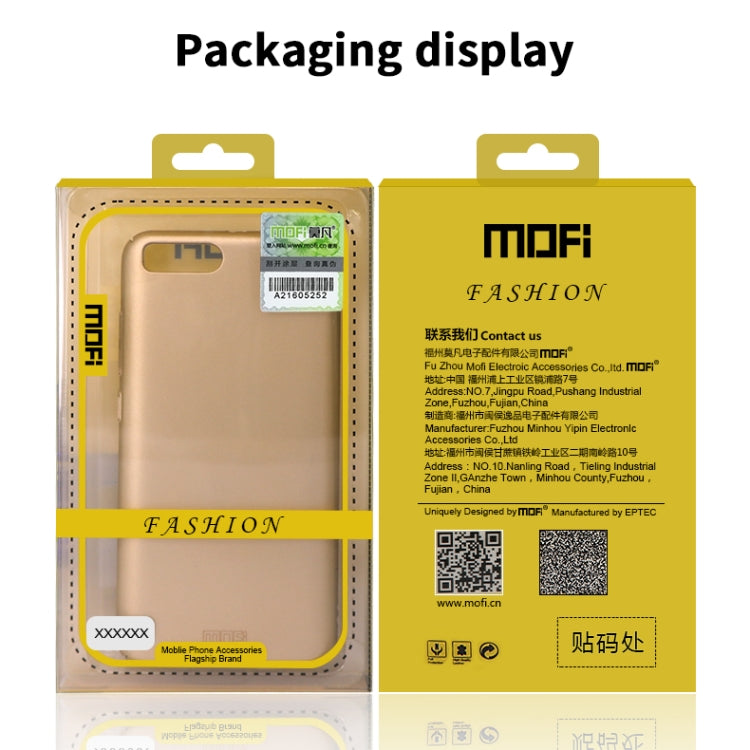 For Galaxy S10 5G MOFI Frosted PC Ultra-thin Hard Case(Gold) - Galaxy Phone Cases by MOFI | Online Shopping UK | buy2fix