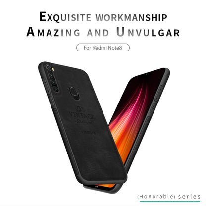 For Xiaomi RedMi Note 8 PINWUYO Zun Series PC + TPU + Skin Waterproof And Anti-fall All-inclusive Protective Shell(Black) - Xiaomi Cases by PINWUYO | Online Shopping UK | buy2fix