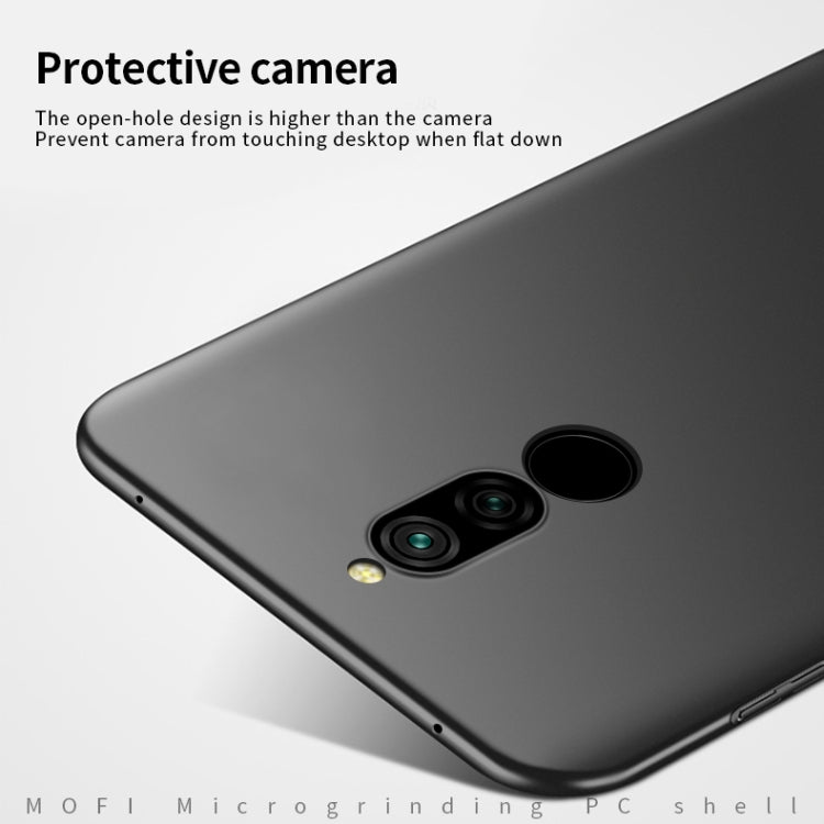 For Xiaomi RedMi 8 MOFI Frosted PC Ultra-thin Hard Case(Black) - Xiaomi Cases by MOFI | Online Shopping UK | buy2fix