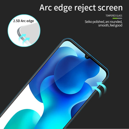 For Xiaomi 10 Lite MOFI 9H 2.5D Full Screen Tempered Glass Film(Black) -  by MOFI | Online Shopping UK | buy2fix