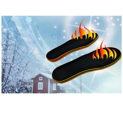 Smart Temperature-controlled Electric Insole Warm Foot Graphene Heating Insole Warm Foot Artifact Warm Foot Treasure, EU Plug, Size:35(Black for Women) - Shoes Care by buy2fix | Online Shopping UK | buy2fix