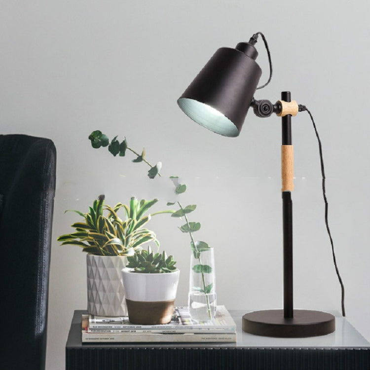 Knob Switch Reading Desk Lamp Home Decoration Lamp(Black) - Desk Lamps by buy2fix | Online Shopping UK | buy2fix