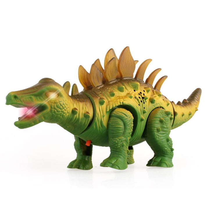 Simulation Luminous Sound Electric Universal Dinosaur Model Toy Boy Gift(Stegosaurus) - Electronic Pets by buy2fix | Online Shopping UK | buy2fix