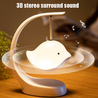 Bird Speaker Night Light Bedroom Bedside Music Desk Lamp, Style:Bluetooth - Night Lights by buy2fix | Online Shopping UK | buy2fix