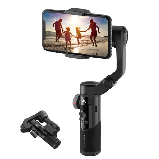 AOCHUAN Smart XR Handheld Stabilizer Foldable Smartphone Anti-Shake Bracket - Handheld Gimbals by buy2fix | Online Shopping UK | buy2fix