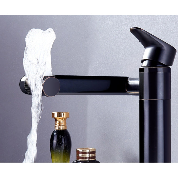 Universal Swivel Faucet Bathroom Hot & Cold Dual-Out Mode Faucet, Specification: Short HT-99528 - Faucets & Accessories by buy2fix | Online Shopping UK | buy2fix