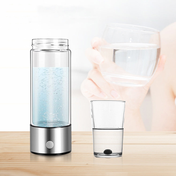 Portable Electrolyzed Water Cups Hydrogen-Rich Water Cups, Capacity: 420ml(Silver) - Vacuum Thermoses & Cups by buy2fix | Online Shopping UK | buy2fix