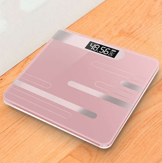 Mini Electronic Scale Home Weighing Scale Charging Stlye(Lines Rose Gold) - Body Scales by buy2fix | Online Shopping UK | buy2fix