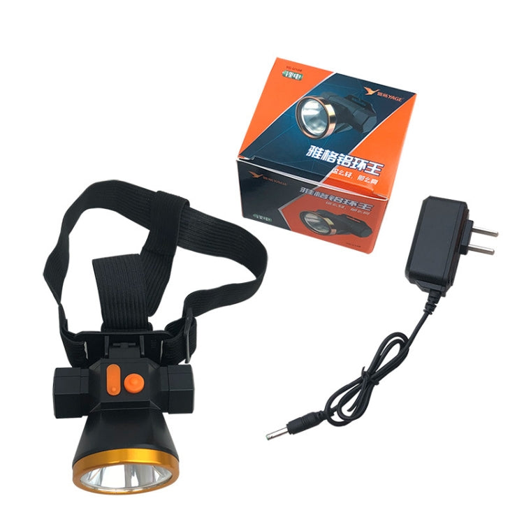 Yage LED Strong Light Rechargeable Headlight Outdoor Night Fishing Head-Mounted Miner Lamp, CN Plug(U108) - Headlamp by YAGE | Online Shopping UK | buy2fix