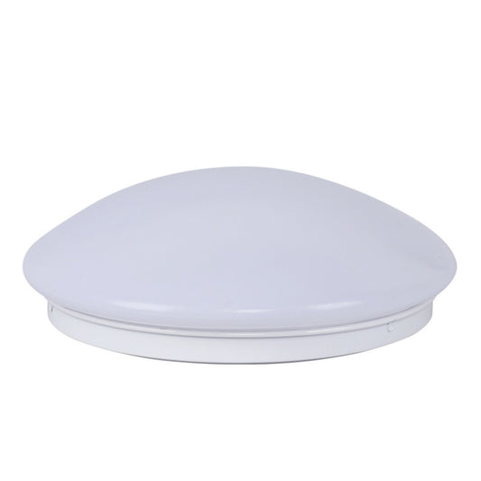 LED Sound Light Control Ceiling Lamp Round Corridor Intelligent Sensor Lamp, Power source: 8W 230mm(Warm White) - Sensor LED Lights by buy2fix | Online Shopping UK | buy2fix