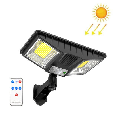 TG-TY081 LED Solar Wall Light Body Sensation Outdoor Waterproof Courtyard Lamp with Remote Control, Style: 160 LED Integrated - Solar Lights by buy2fix | Online Shopping UK | buy2fix