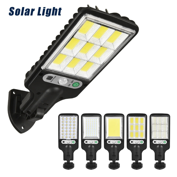 616 Solar Street Light LED Human Body Induction Garden Light, Spec: 108 COB No Remote Control - Street Lights by buy2fix | Online Shopping UK | buy2fix