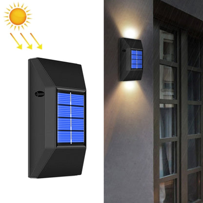 Outdoor Decorative Waterproof Solar Wall Light, Spec: 4 LEDs Warm Light - Solar Lights by buy2fix | Online Shopping UK | buy2fix