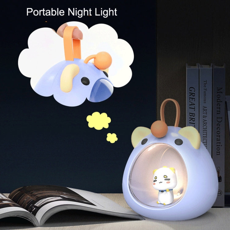 USB Bluetooth Audio Bedroom Atmosphere Cartoon Night Light, Style: Night Light Type  (Purple) - Night Lights by buy2fix | Online Shopping UK | buy2fix