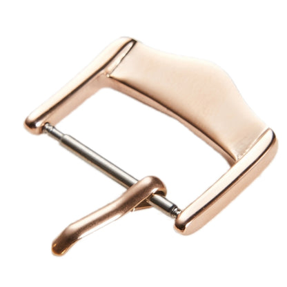 3 PCS Stainless Steel Triangle Watch Pin Buckle Watch Accessories, Color: 20mm Rose Gold - Watch Accessories & Parts by buy2fix | Online Shopping UK | buy2fix