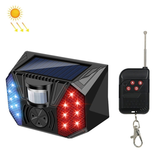 RC-711 Solar Outdoor Orchard Fish Pond Anti-theft Human Body Infrared Alarm(Black) - Solar Lights by buy2fix | Online Shopping UK | buy2fix