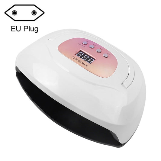 Sun X8 Max 150W Dual Light Source UV Nail Lamp LED Phototherapy Machine(EU Plug) - Nail Dryers by buy2fix | Online Shopping UK | buy2fix