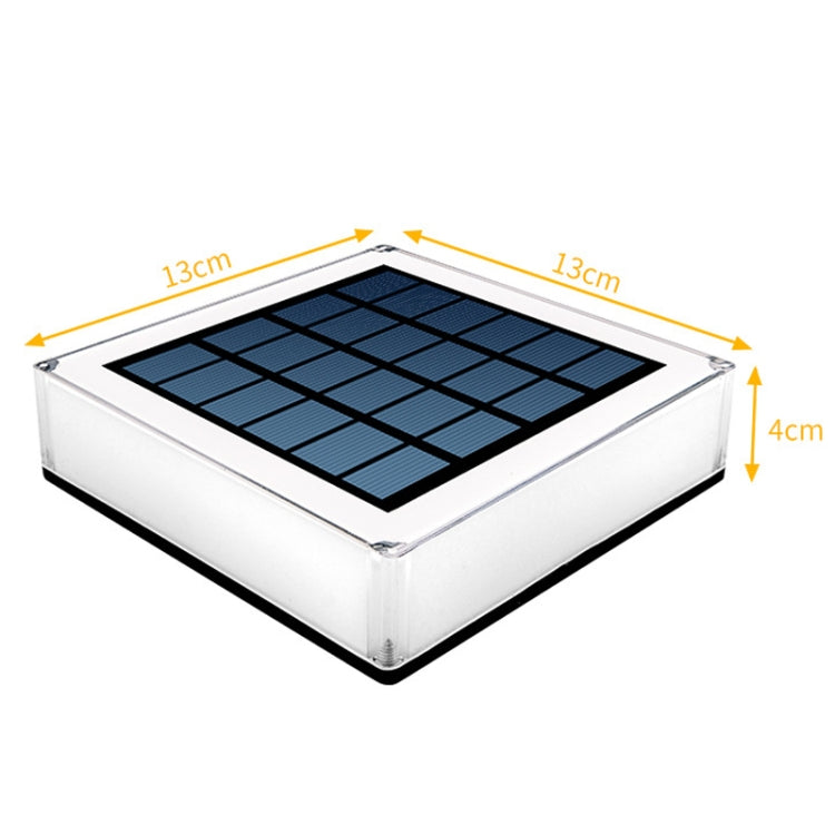 TS-S5306 Outdoor Solar Column Head Lamp IP68 Waterproof Lawn Yard Light, Style: RGB Gradient + Color Fixing - Solar Lights by buy2fix | Online Shopping UK | buy2fix