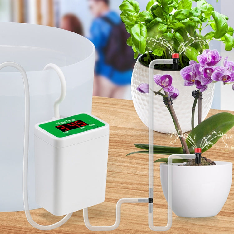 Household Intelligent Drip Irrigation Automatic Watering Timing Machine, Specification: Water 2 Potted Plants - Watering & Irrigation by buy2fix | Online Shopping UK | buy2fix