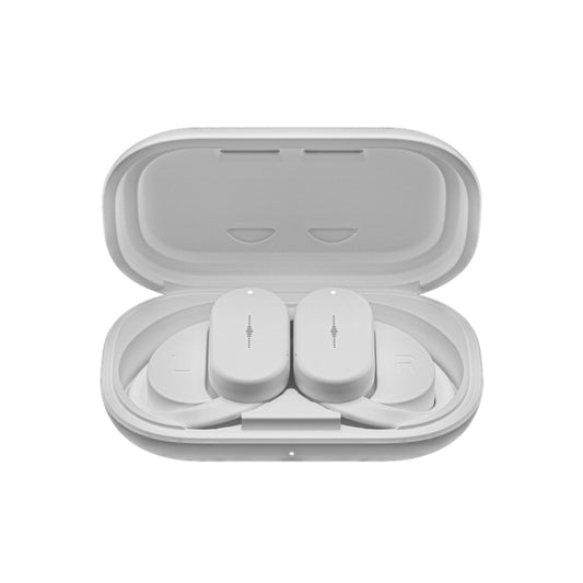 HD313 Earhook OWS Noise Reduction Bluetooth Earphone Subwoofer Sport Wireless Headset(White) - Sport Earphone by buy2fix | Online Shopping UK | buy2fix