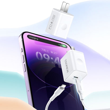 ROMOSS PD20W Fast Charger For Apple/Huawei And Xiaomi, CN Plug, Style: Single-port - USB Charger by ROMOSS | Online Shopping UK | buy2fix