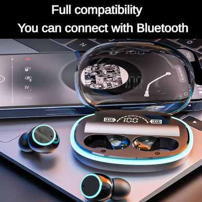 In-Ear Binaural Noise Reduction Wireless Bluetooth Earphones with Power Bank Function(Black) - Bluetooth Earphone by buy2fix | Online Shopping UK | buy2fix