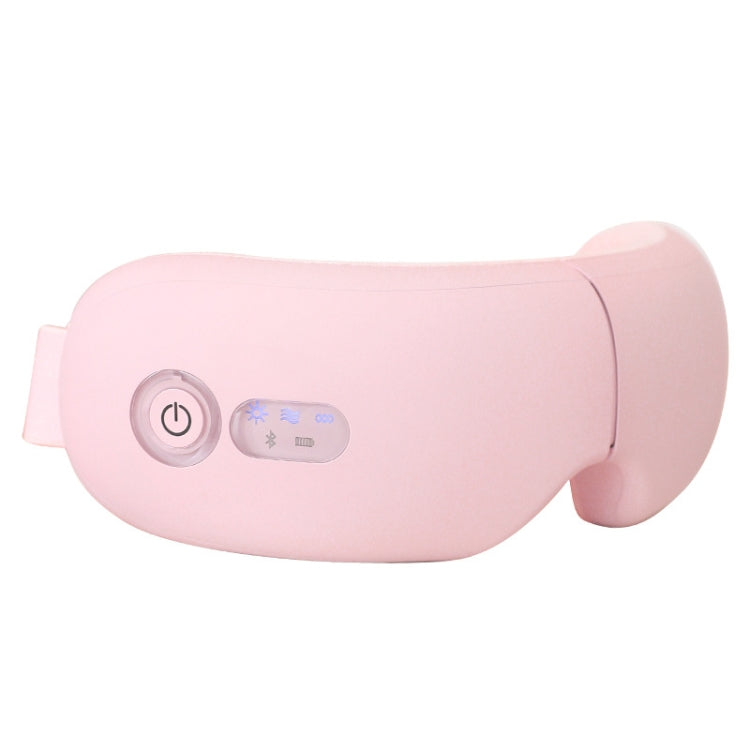 Bluetooth Rechargeable Eye Massager With Heat, Air Pressure And Vibration Massage(Pink) - Massage & Relaxation by buy2fix | Online Shopping UK | buy2fix